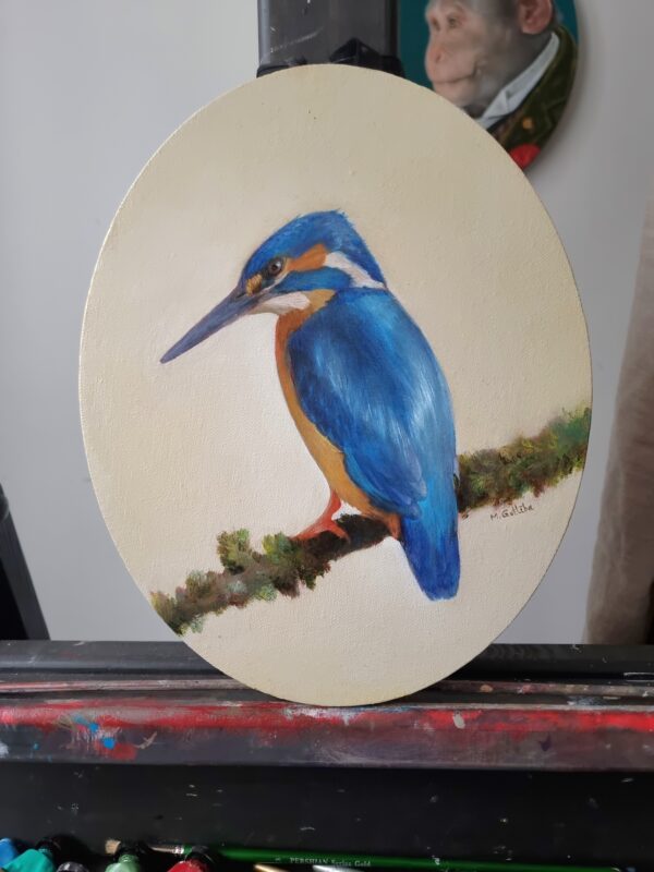 Kingfisher painting