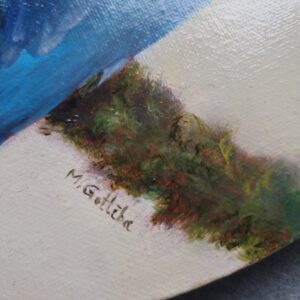 kingfisher painting details