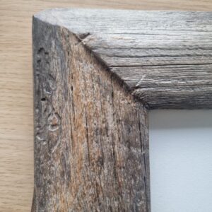 Close-up of the frame