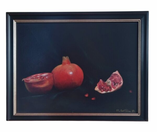 Still life with pomegranates painting