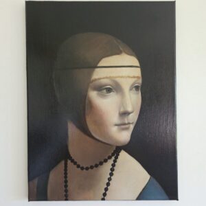 Lady with an Ermine copy