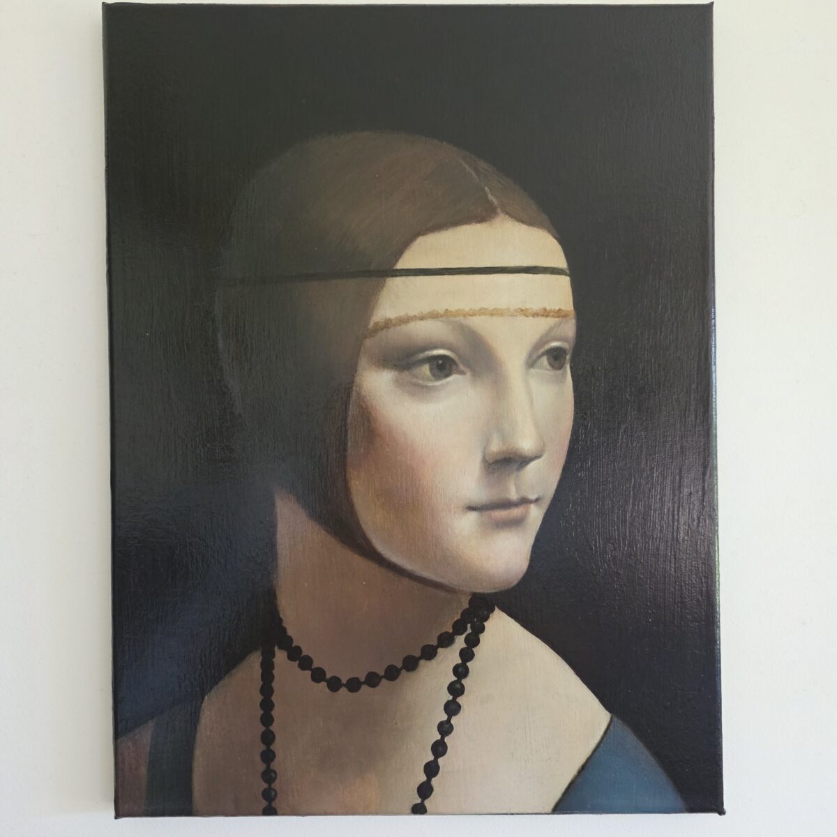Lady with an Ermine copy