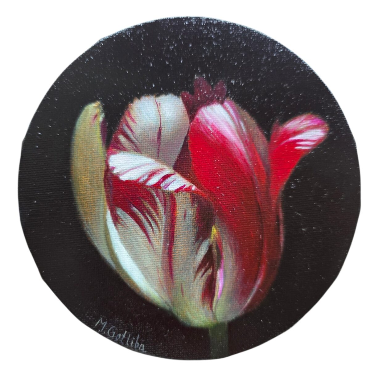 Dutch tulip painting